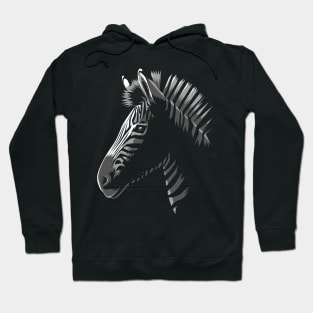 zebra shadow Hoodie